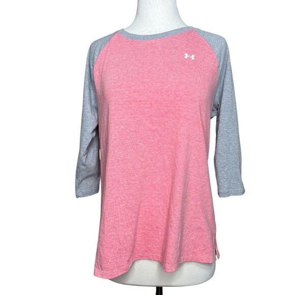 Under Armour Henley 3/4 Length Sleeve Size Large - Picture 1 of 6